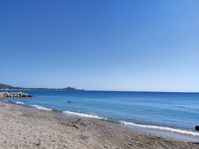 Nearest Beach in Rhodes, Greece